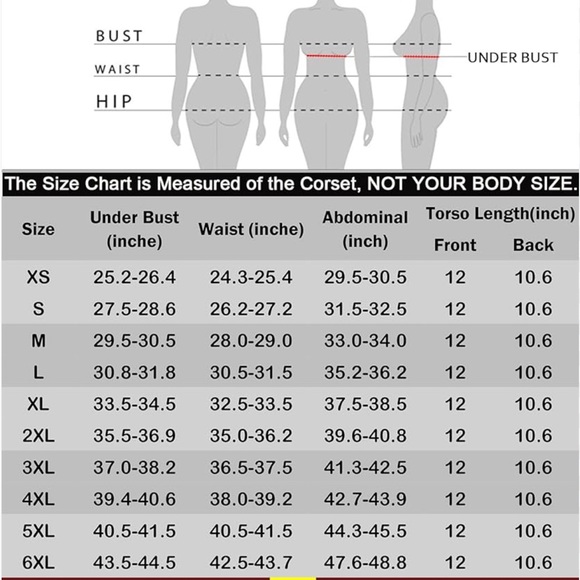 DILANNI Waist Trainer Corset in Black - Picture 12 of 13